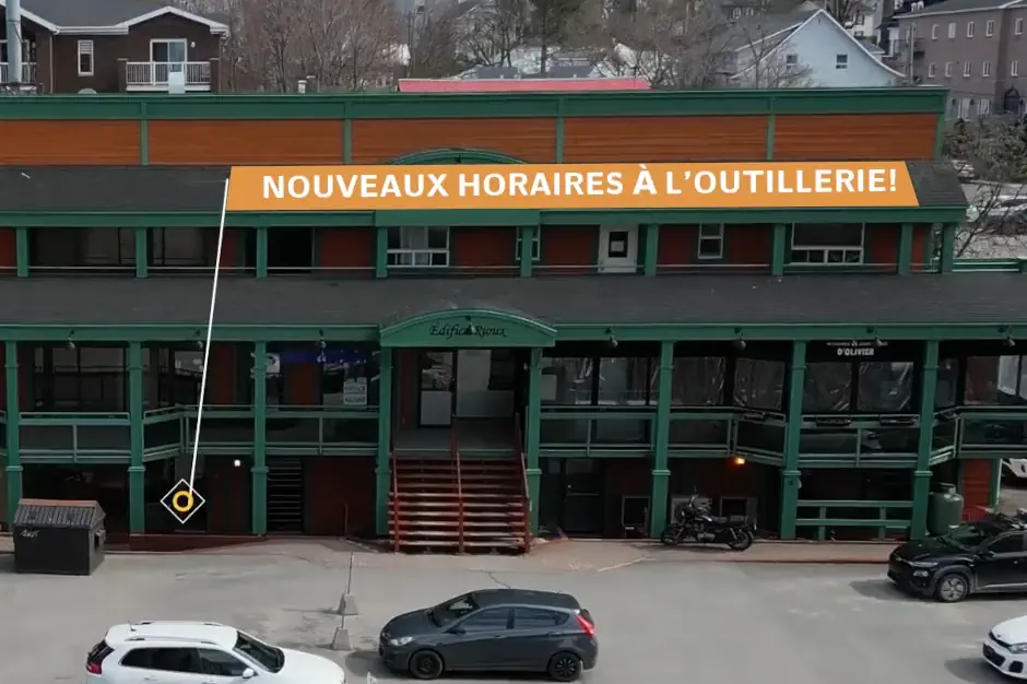 L’Outillerie maintenant ouverte 5 jours sur 7