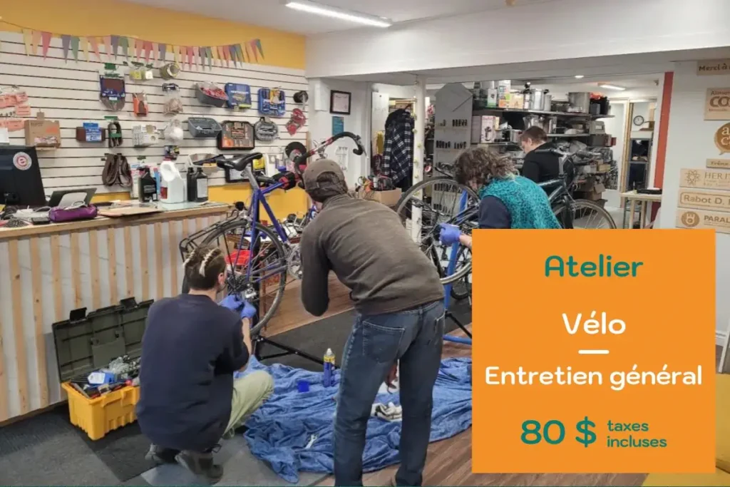 Atelier mécanique vélo le 25 octobre