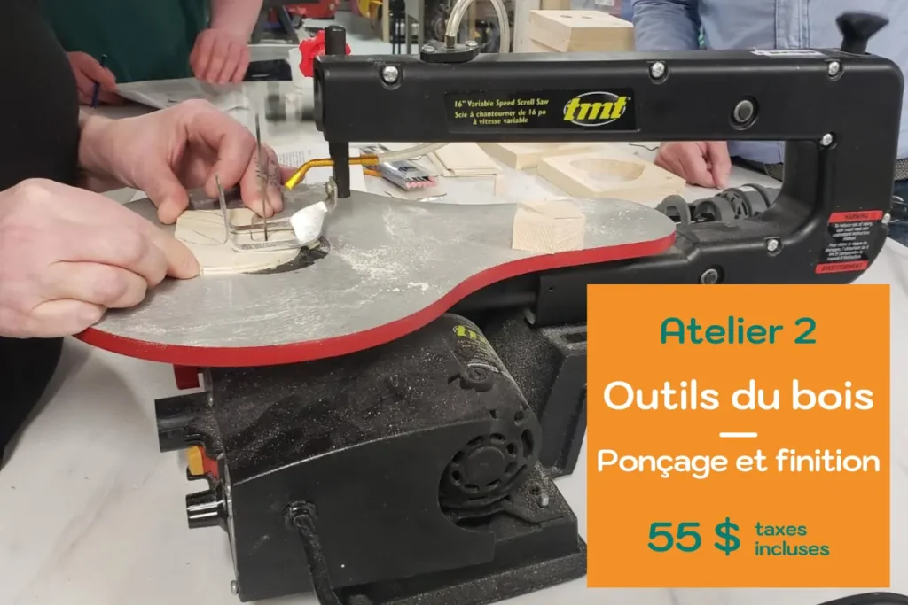 Outils du bois 101 – Ponçage et finition