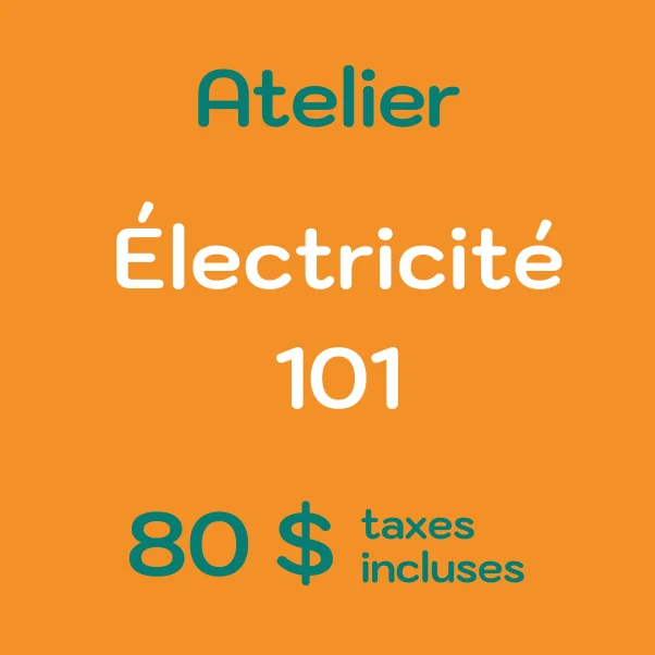 Atelier &Eacute;lectricit&eacute; 101