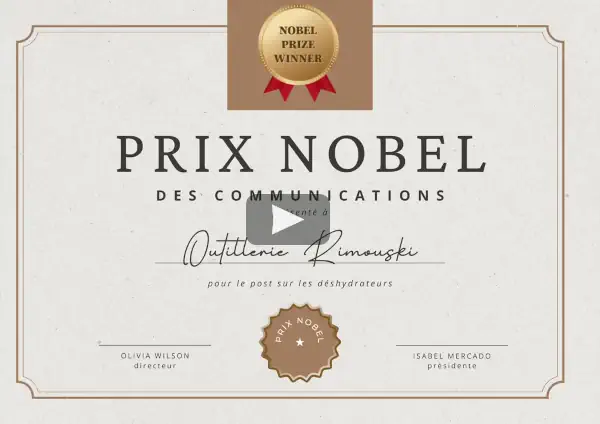 PRIX NOBEL DES COMMUNICATIONS!